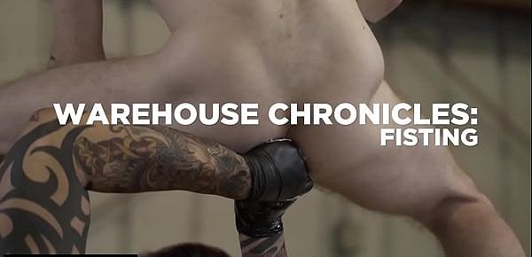  Jordan Levine with Seamus OReilly at Warehouse Chronicles Fisting Scene 1 - Trailer preview - Bromo